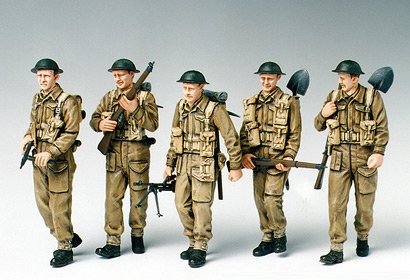 British Infantry on Patrol von Tamiya