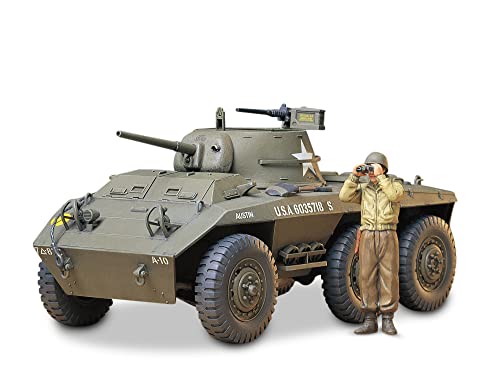 TAMIYA 35228 - 1:35 US SpähPz M8 Greyhound (1), Modellbau, Plastik Bausatz, Basteln, Hobby, Kleben, Plastikbausatz von TAMIYA