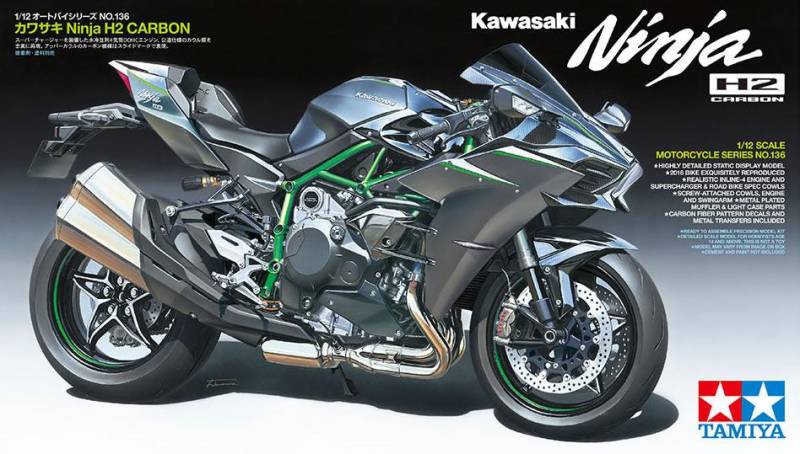 Kawasaki Ninja H2 Carbon von Tamiya