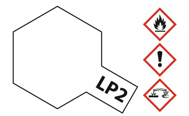 LP-2 Weiss glänzend [10ml] von Tamiya