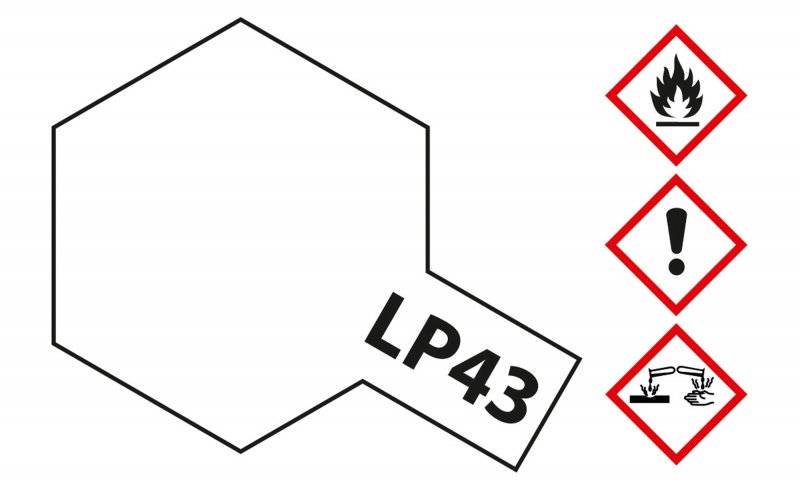 LP-43 Mica Perlweiss glänzend [10ml] von Tamiya