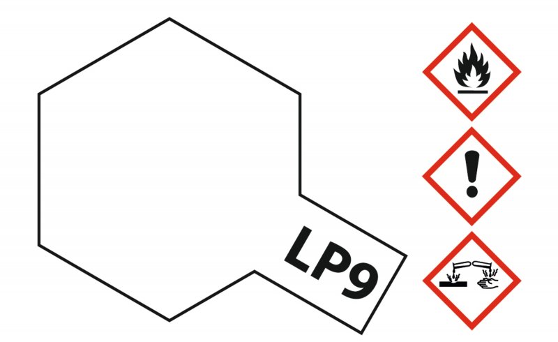 LP-9 Klarlack glänzend [10ml] von Tamiya