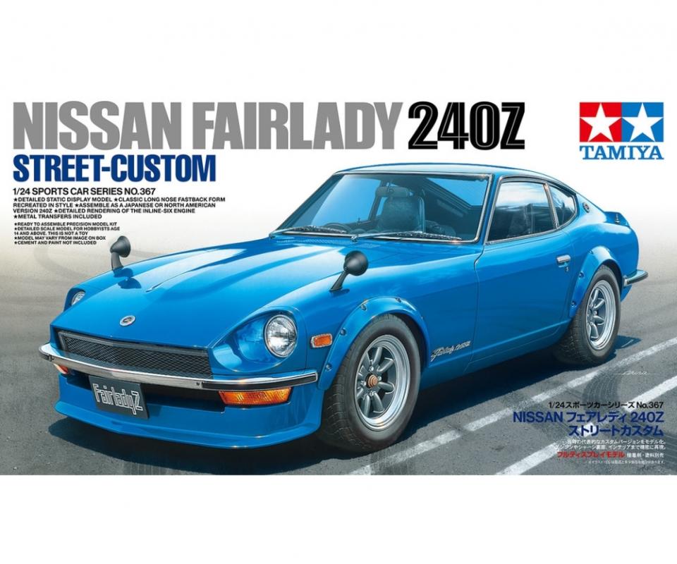 Nissan Fairlady 240Z Street-Custom von Tamiya