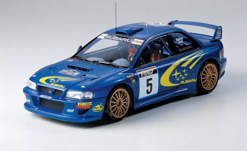 Subaru Impreza WRC 1999 von Tamiya