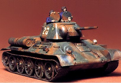 T34/76 1943 von Tamiya