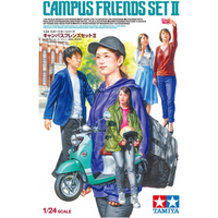 TAMIYA 300024356 1:24 Figuren-Set Campus Friends II von Tamiya