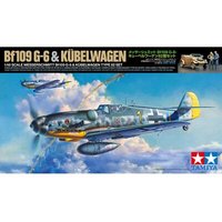 TAMIYA 300025204 1:48 Deutsche BF109 G-6 & Kübelwagen 82 von Tamiya