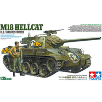 TAMIYA 300035376 1:35 US M18 Hellcat Jagdpanzer von Tamiya