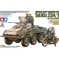 TAMIYA 300037019 1:35 Sd.Kfz 234/1 mit 2 cm Geschütz von Tamiya