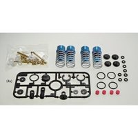 TAMIYA 300042102 TRF Alu Dämpfer-Set (4) blau von Tamiya