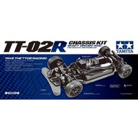 TAMIYA 300047326 1:10 RC TT-02R Chassis Kit von Tamiya