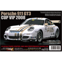 TAMIYA 300047429 1:10 RC Porsche 911 GT3 Cup08 (TT-01E) von Tamiya