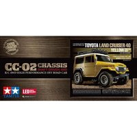 TAMIYA 300047490 1:10 RC Toyota Land Cruiser 40 lackiert CC-02 TAMIYA 300047490 1:10 RC Toyota Land Cruiser 40 lackiert CC-02 von Tamiya