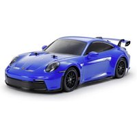 TAMIYA 300047496 1:10 RC Porsche 911 GT3 (992) Blau TT-02 von Tamiya