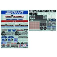 TAMIYA 300054844 1:14 Sticker Racing Truck von Tamiya