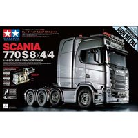 TAMIYA 300056376 1:14 RC Scania 8x4/4 Gun Met. Lack von Tamiya