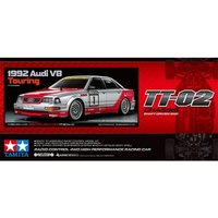 TAMIYA 300058699 1:10 RC Audi V8 1992 Tourenwagen (TT-02) von Tamiya