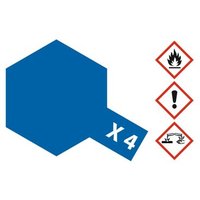 TAMIYA 300081004 X-4 BLAU glänzend 23 ml TAMIYA 300081004 X-4 BLAU glänzend 23 ml von Tamiya