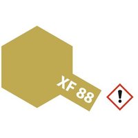 TAMIYA 300081788 XF-88 Dunkelgelb 2 matt 10 ml Acryl TAMIYA 300081788 XF-88 Dunkelgelb 2 matt 10 ml Acryl von Tamiya