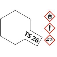 TAMIYA 300085026 TS-26 Weiss glänzend 100 ml von Tamiya