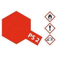 TAMIYA 300086002 PS-2 Rot Polycarbonat 100 ml TAMIYA 300086002 PS-2 Rot Polycarbonat 100 ml von Tamiya