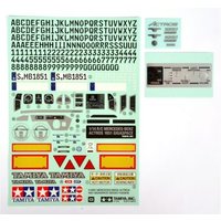 TAMIYA 319495770 Sticker Metal Mercedes Benz Actros 56335 von Tamiya