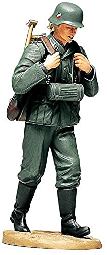 Tamiya 300036311 Militär 1:16 WWII Figur Ladeschütze MG, originalgetreue Nachbildung, Modellbau, Plastik Bausatz, Basteln, Hobby, Kleben, Plastikbausatz, Zusammenbauen, unlackiert von TAMIYA