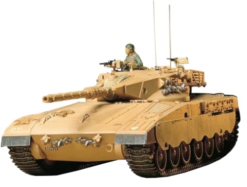 TAMIYA TAM35127 300035127 - 1:35 Israelische Kampfpanzer Merkava -1, Beige von TAMIYA