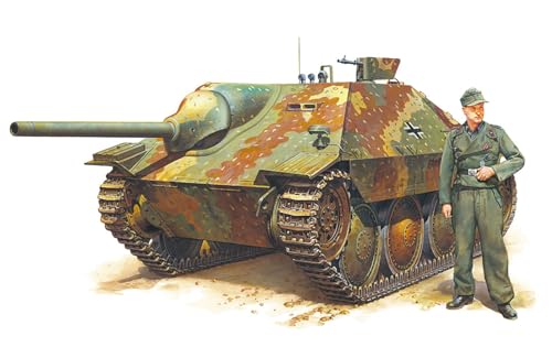 Tamiya 300035285-1:35 WWII Deutsche Jagdpanzer Hetzer, 38 ton (1), Grau Tamiya 300035285-1:35 WWII Deutsche Jagdpanzer Hetzer, 38 ton (1), Grau von TAMIYA