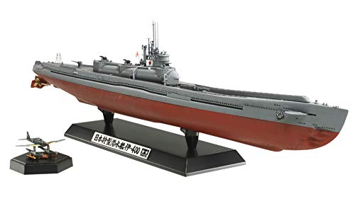 Tamiya 300078019-1:350 WWII Japanische U-Boot i-400,originalgetreue Nachbildung, Plastik Bausatz, Basteln, Modellbausatz, Zusammenbauen, unlackiert von TAMIYA