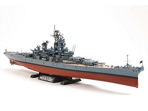 Tamiya 300078029-1:350 US Schlachtschiffs BB-63 Missouri ('91), Navy von TAMIYA