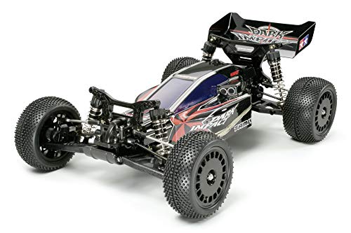 Tamiya 300158370 1:10 Dark Impact 4WD Buggy DF-03, ferngesteuertes Auto, RC Fahrzeug, Modellbau, Bausatz zum Zusammenbauen, Hobby, Basteln Tamiya 300158370 1:10 Dark Impact 4WD Buggy DF-03, ferngesteuertes Auto, RC Fahrzeug, Modellbau, Bausatz zum Zusammenbauen, Hobby, Basteln von TAMIYA