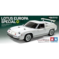 Tamiya M-06 RC Lotus Europa Special (M-06) Brushed 1:10 RC Einsteiger Modellauto Elektro Rennwagen Heckantrieb (2WD) Bausatz von Tamiya