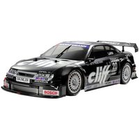 Tamiya Opel Calibra V6 Cliff Schwarz Brushed 1:10 RC Modellauto Elektro Rennwagen Allradantrieb (4WD) Bausatz von Tamiya