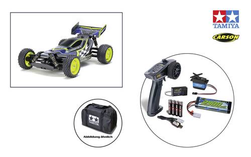 Tamiya Plasma Edge GM Start Brushed 1:10 RC Modellauto Elektro Buggy Allradantrieb (4WD) Bausatz 2,4 von Tamiya