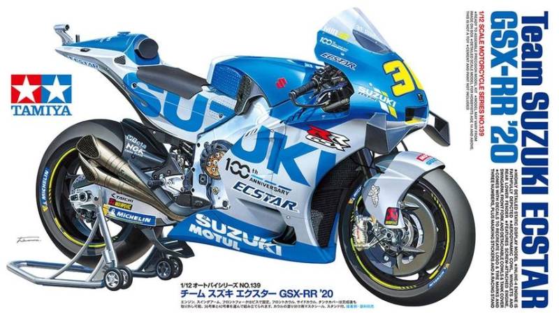 Team Suzuki ECSTAR GSX-RR 2020 von Tamiya