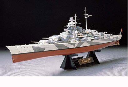 Tirpitz,  German Battleship von Tamiya