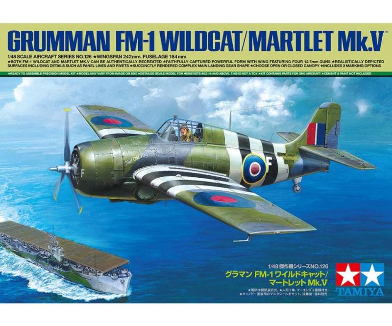 US Grumman FM-1 Wildcat / Martlet Mk.V von Tamiya