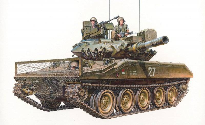 US M551 Sheridan Vietnam von Tamiya