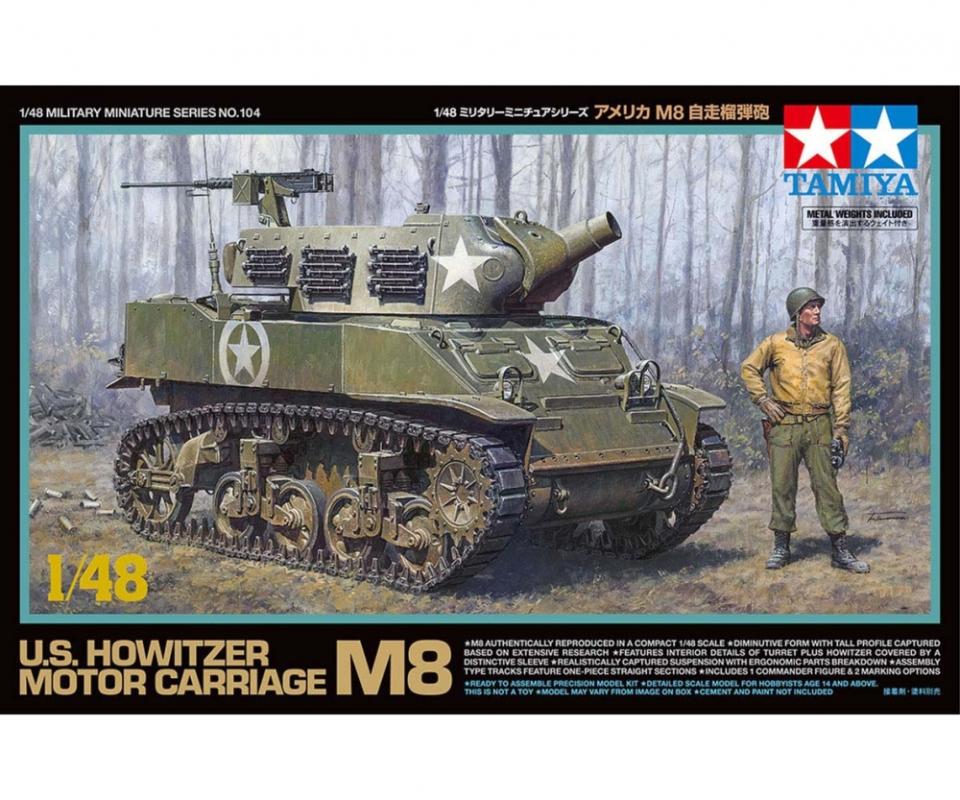 US M8 Haubitze Selbstfahrend von Tamiya