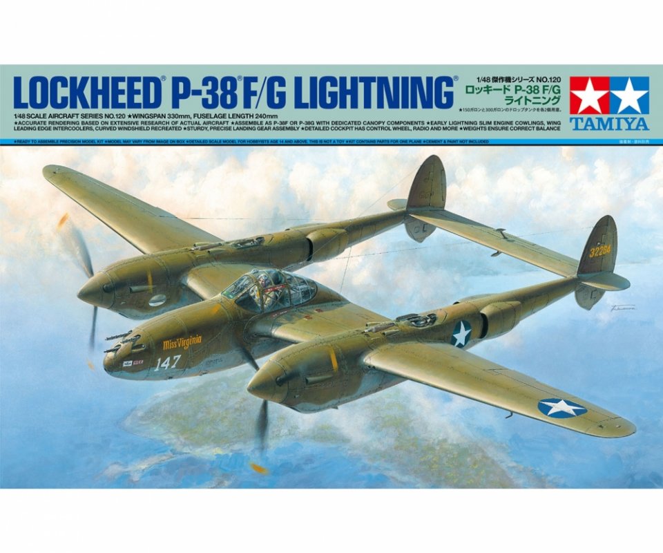 US P-38 F/G Lightning von Tamiya