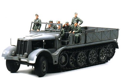 WWII SdKfz.9 Famo 18to Halbkette von Tamiya