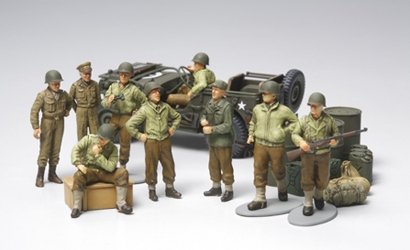 WWII U.S. Infantry von Tamiya