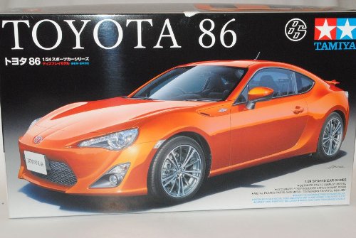 Tamiyia T*o*y*o*t*a GT86 Coupe Rot 24323 Kit Bausatz 1/24 Modell Auto mit individiuellem Wunschkennzeichen von TAMIYA