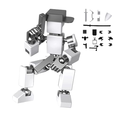 Tamoiup T13 Actionfigur, lucky13 Roboter-Actionfigur | Titan 13 Actionfigur, 3D-gedruckte, Mehrgelenkige, Bewegliche, Vielseitige Roboter-Actionfigur Für Spielzeug, Spiele, Geschenke von Tamoiup