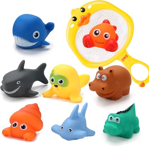 Tangdudu Ohne Loch Badespielzeug Baby ab 1 2 3 4 Jahr, Wasserspielzeug Kinder, Badewannenspielzeug, Baby Pool Spielzeug, schwimmendes Badespielzeug aus Gummi Tangdudu Ohne Loch Badespielzeug Baby ab 1 2 3 4 Jahr, Wasserspielzeug Kinder, Badewannenspielzeug, Baby Pool Spielzeug, schwimmendes Badespielzeug aus Gummi von Tangdudu