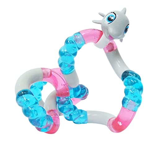 Tangle 8511 Fidget Toy Junior Aquatic Pets Serie mit Tierfigur Delfin, Antistress Finger Spielzeug, fördert Feinmotorik, beliebig dreh- und kombinierbar, Motorikspielzeug für Kinder ab 3 Jahre, Bunt Tangle 8511 Fidget Toy Junior Aquatic Pets Serie mit Tierfigur Delfin, Antistress Finger Spielzeug, fördert Feinmotorik, beliebig dreh- und kombinierbar, Motorikspielzeug für Kinder ab 3 Jahre, Bunt von Tangle