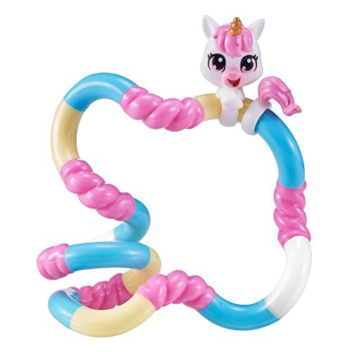 Tangle Jr Pets Uba The Unicorn - Echtes Fidget Toys Sensorisches Spielzeug - Twisty Fidget Toy Fidgets für Kinder und Erwachsene - Fidget Toy für Schule - Geschenk für Teenager und Erwachsene von Tangle