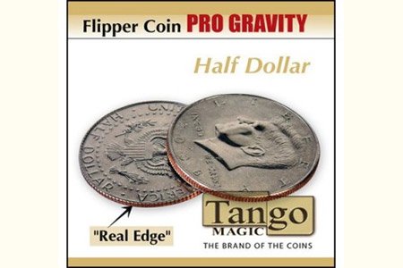 Flipper Half Dollar Pro Gravity (w/DVD)(D0089) by Tango - Trick von Tango Magic