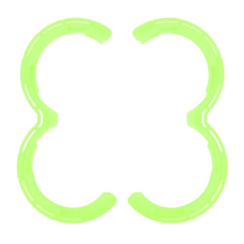 Tangxi 2 Stück Avata 2 Bumper Guard für Avata 2 Drone, Avata 2 Propeller Guard Protector für Avata 2 Fly More Combo Zubehör, Bumpers Ring Anti-Kollisions-Schutzhülle (Green) von Tangxi